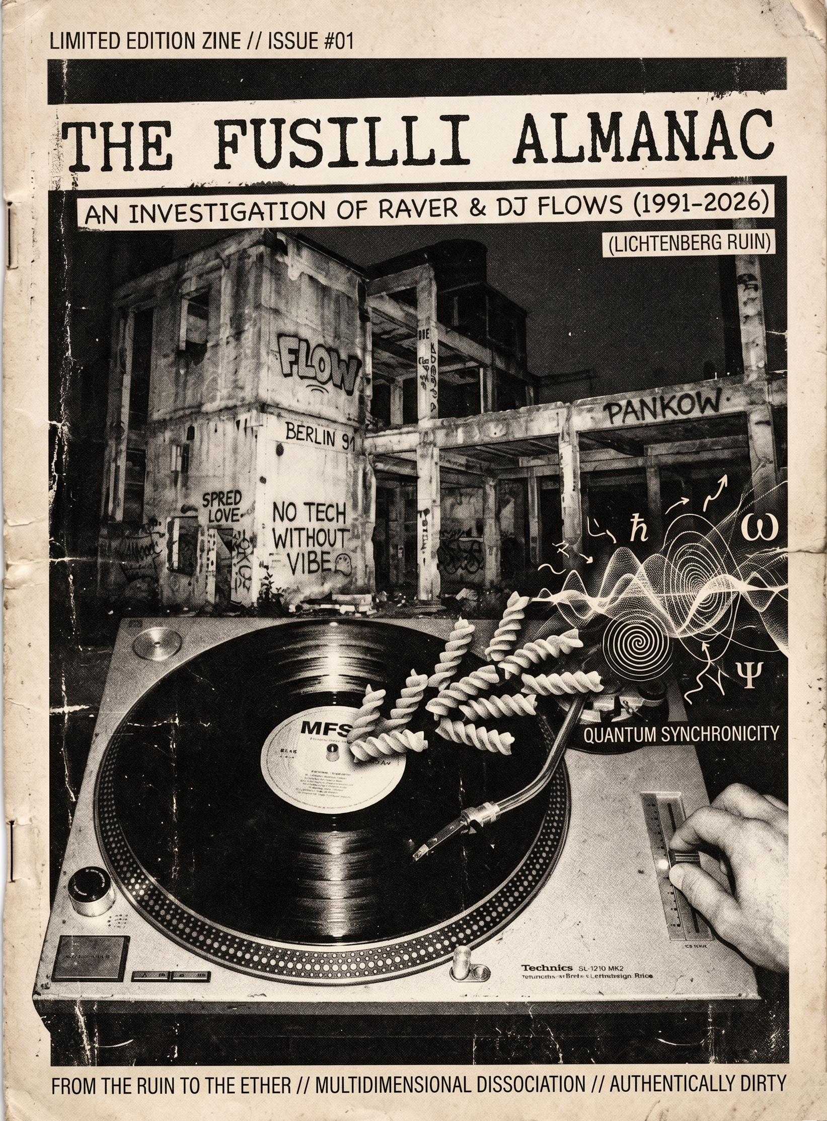 Der Spirelli Almanach - Techno Chronik Cover