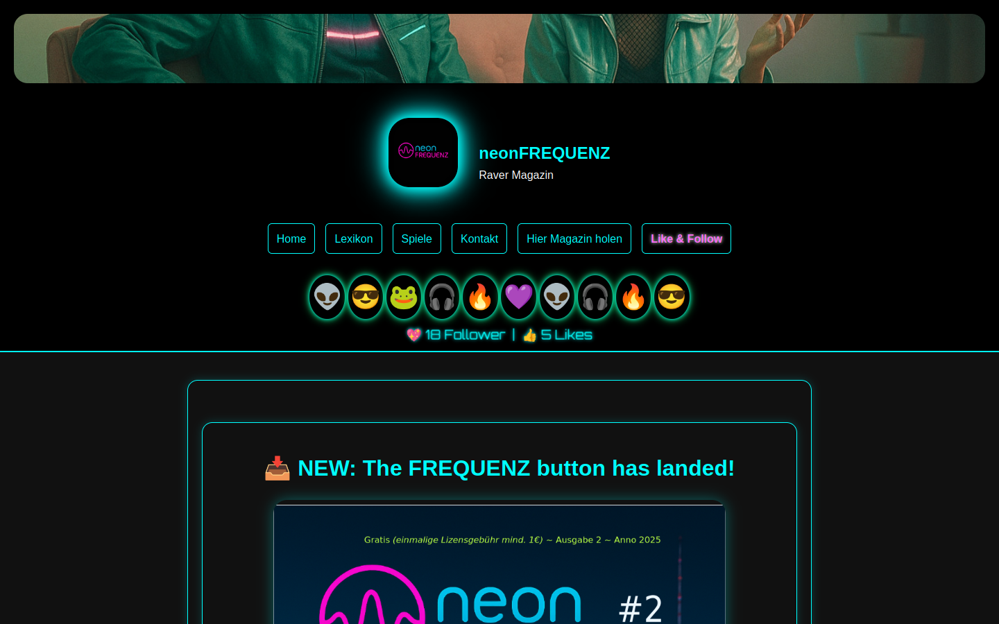 Magazin Website